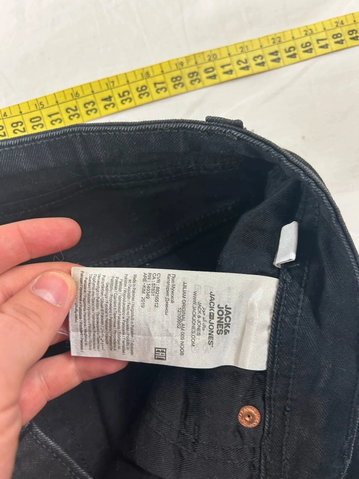 Zwarte jack & Jones vintage skinny liam w32 l32 – photo 10